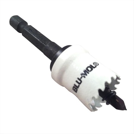 Disston Blu-Mol 0.63 In. Sheet Metal Hole Saw 6918